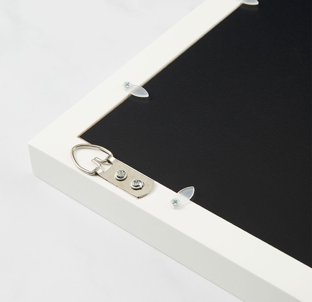 12 x 12 po blanc - Ensemble de 6