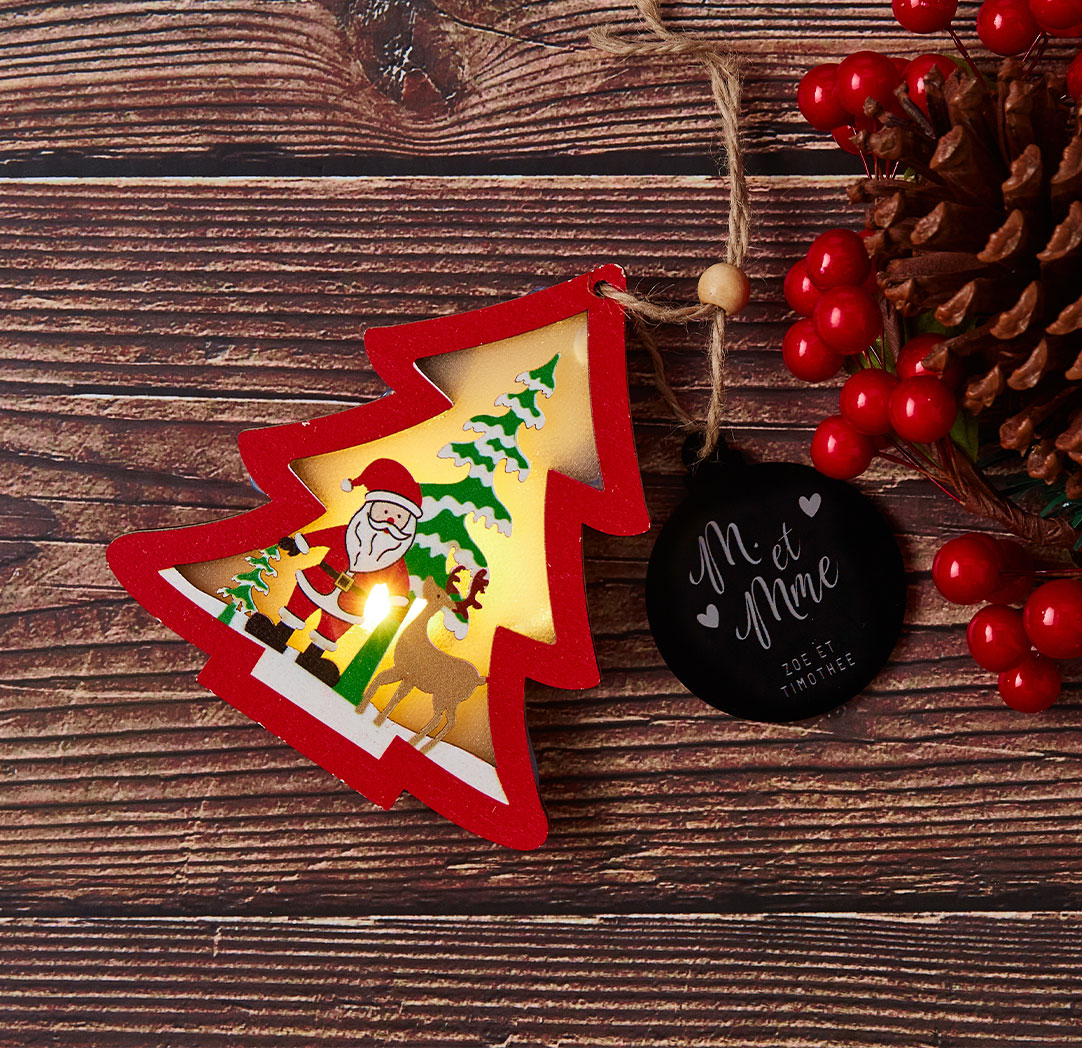 Décoration personnalisée à DEL - Arbre