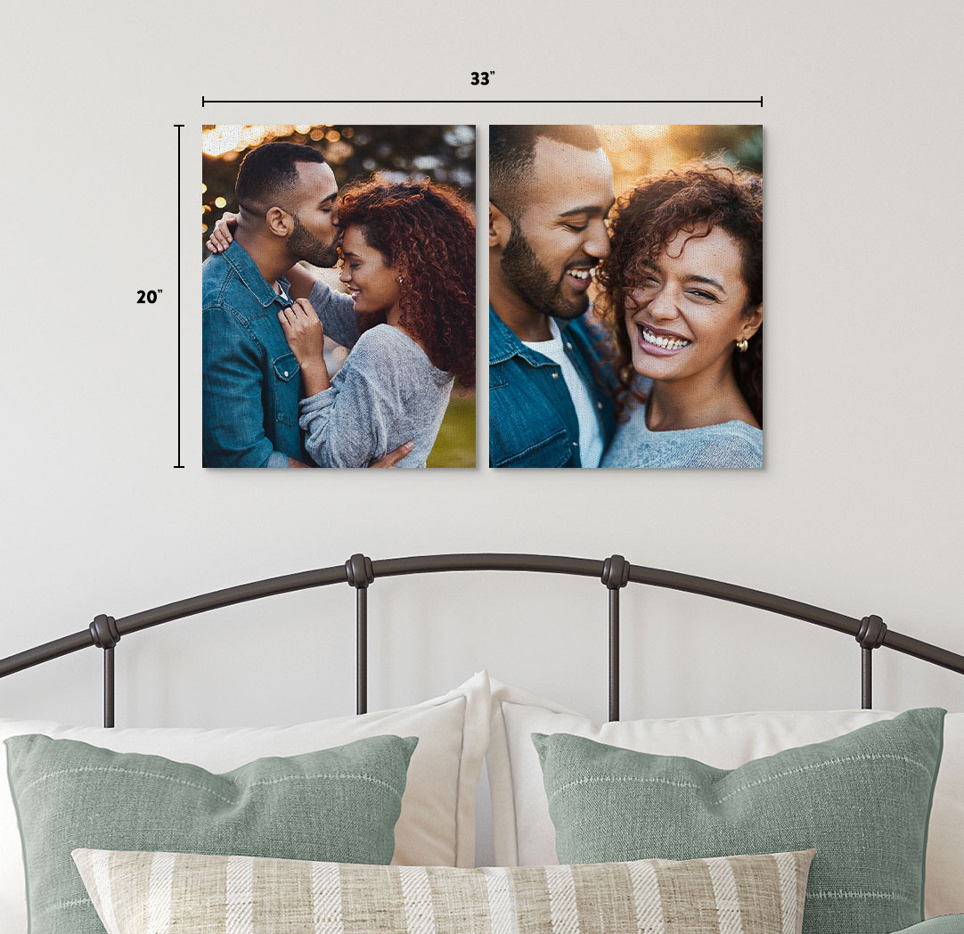 16x20 Premium Canvas - Set of 2