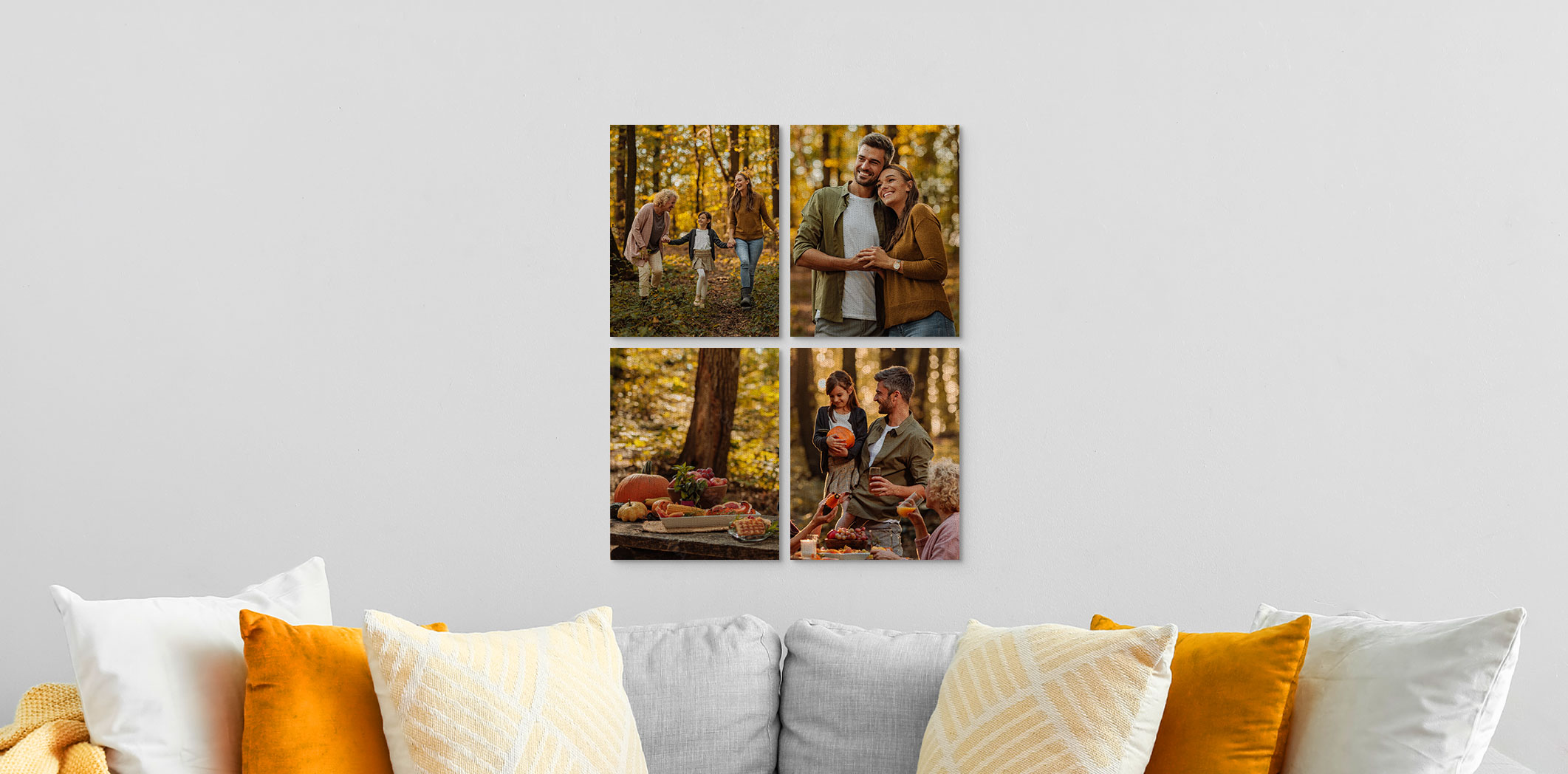 8x10 Premium Canvas - Set of 4