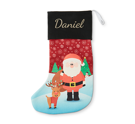 Personalized Stocking - Santa