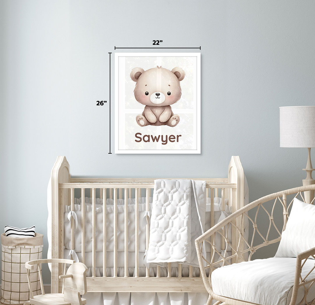 16x20 White Framed Themed Spark Poster