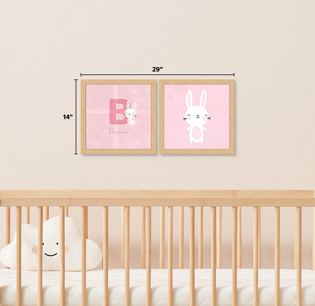 Set of 2 - Themed 8x8 Wood Frames