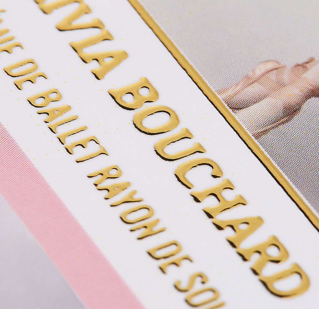 Carte à collectionner personnalisée de 2,5 x 3,5 po