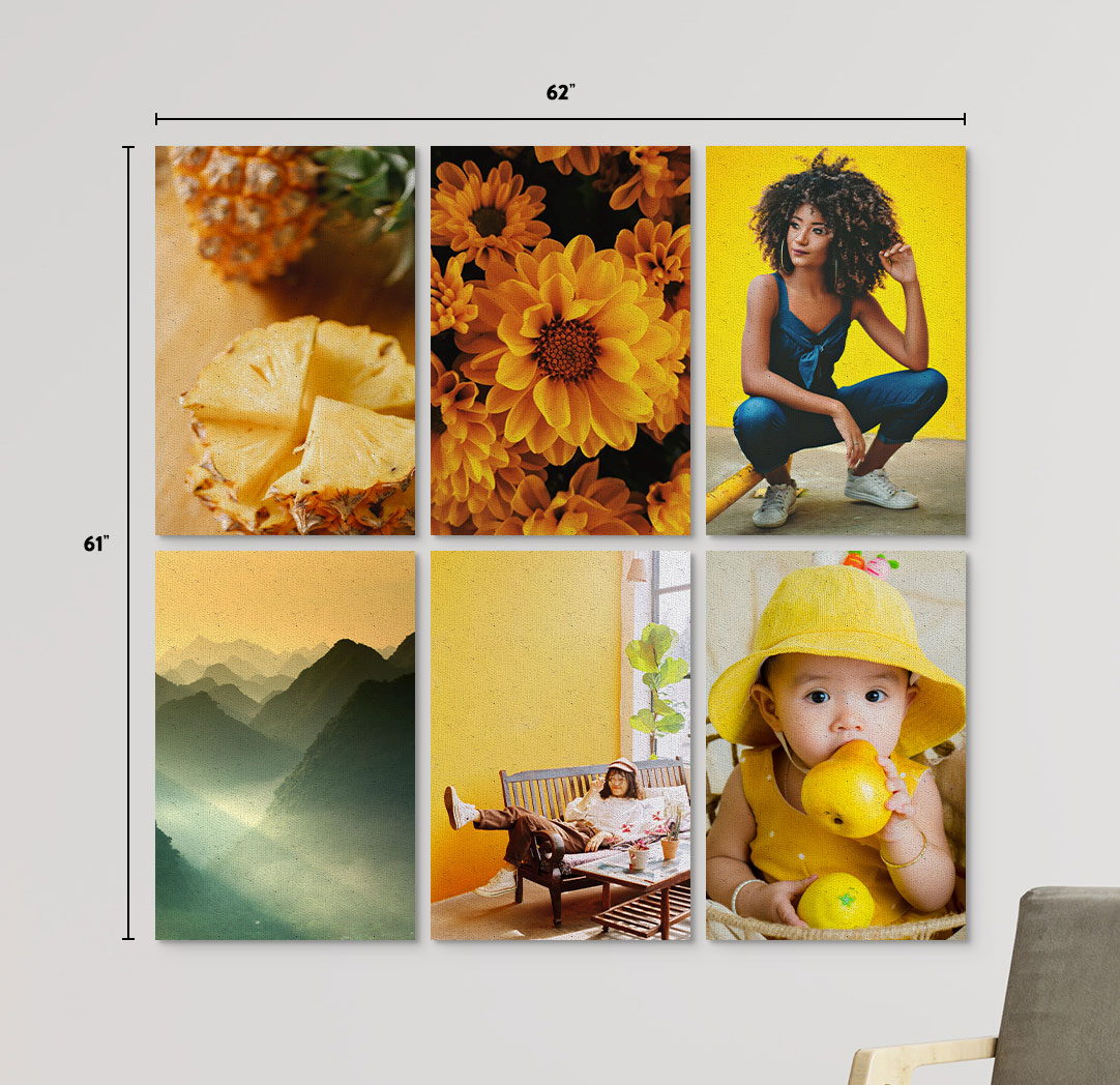 20x30 Value Canvas - Set of 6