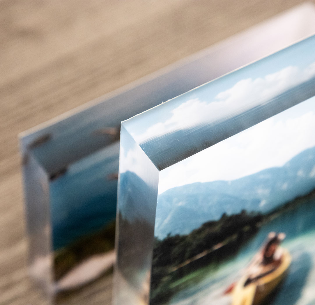 Blocs Acrylique Cylindriques – Supports Pour Expositions, Présentation – Blanc Givré, Diamètre 5 Cm - 6