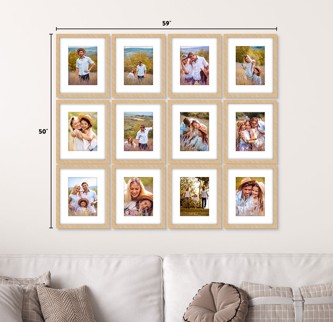 8x10 Wood - Set of 12