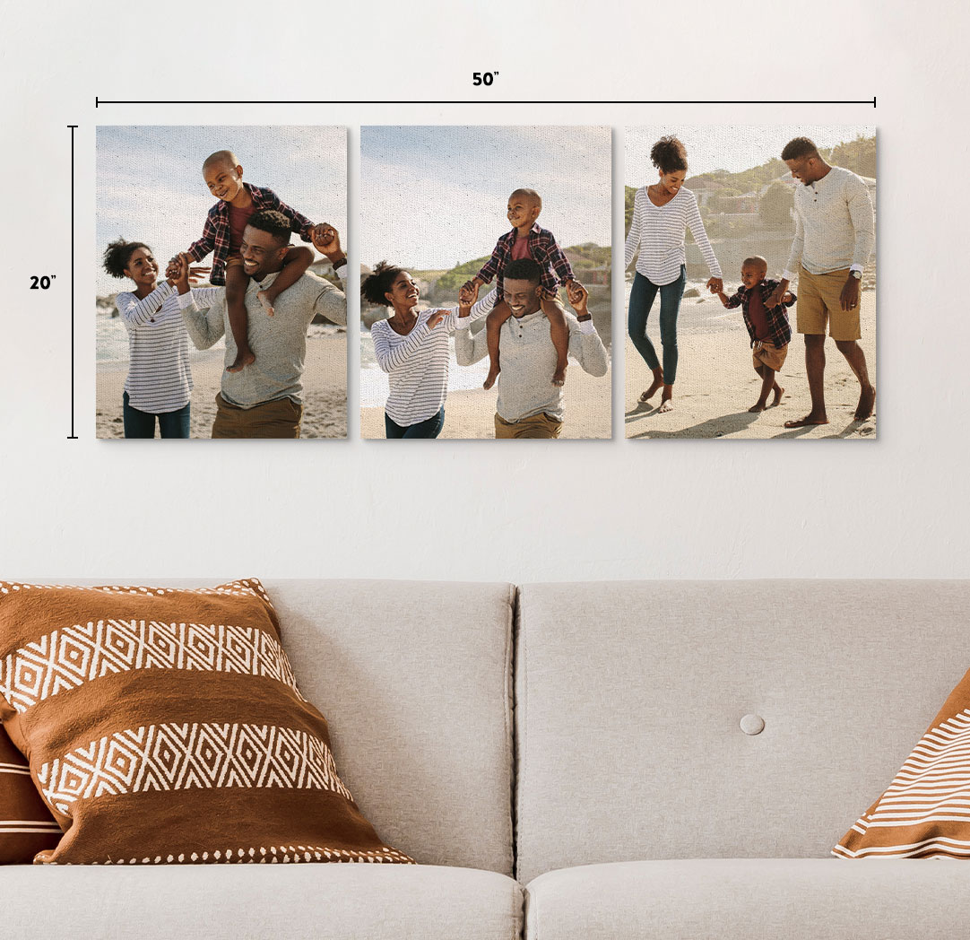 16x20 Value Canvas - Set of 3