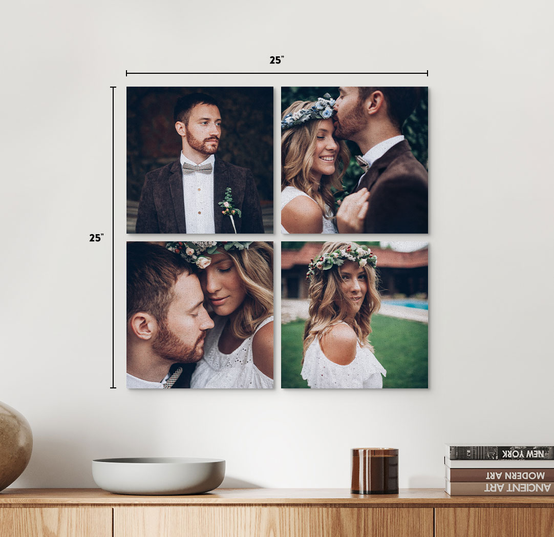 12x12 Value Canvas - Set of 4