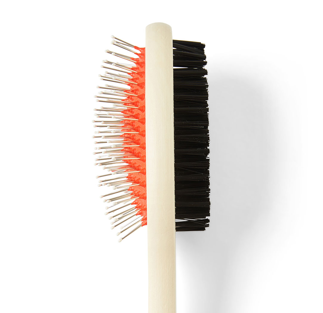 Brosse en bois pour animaux personnalisée