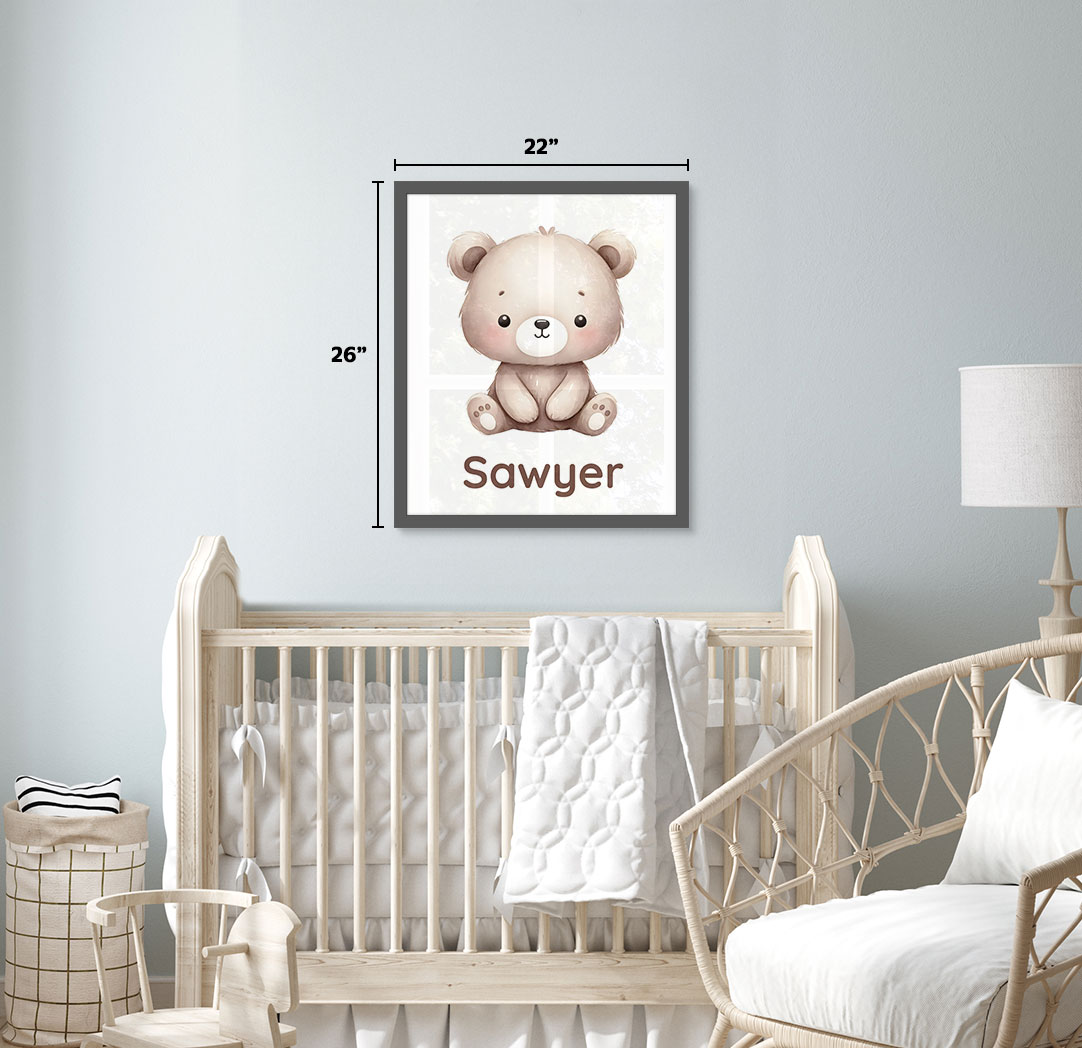 16x20 Grey Framed Themed Spark Poster