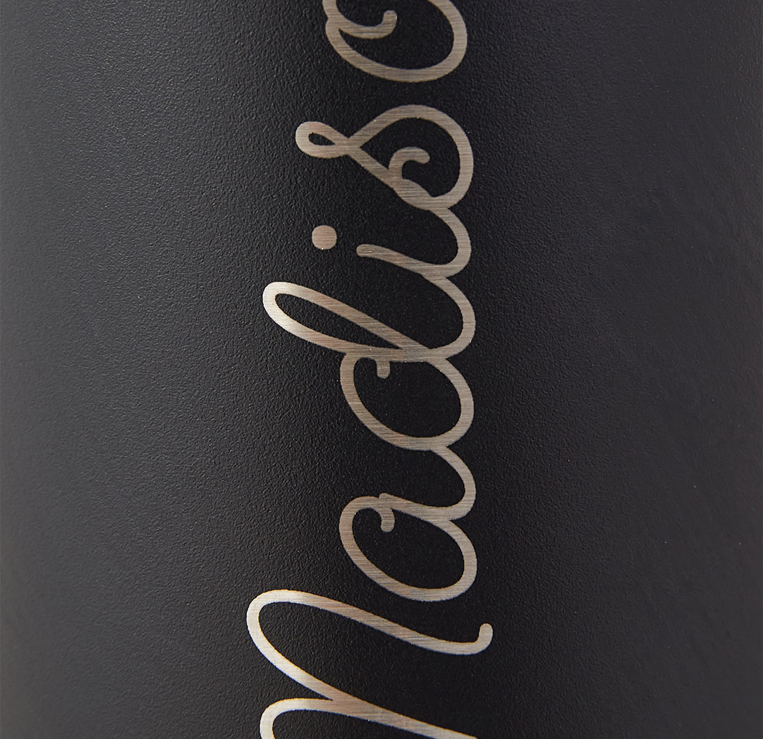 30oz. Black Personalized Tumbler