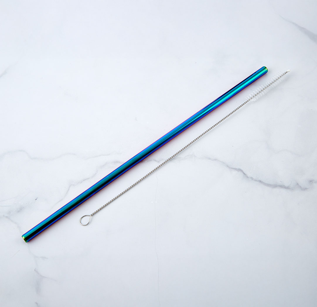 40oz. Black Personalized Metallic Tumbler