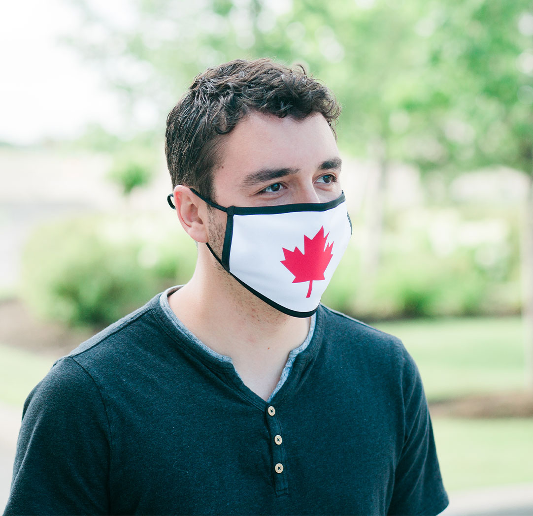 Masque pour le visage, grand format