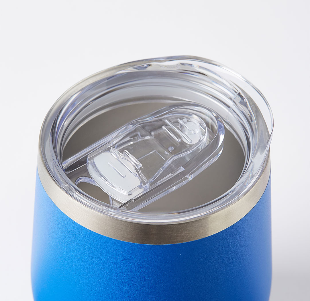 Gobelet personnalisé bleu royal de 12 oz