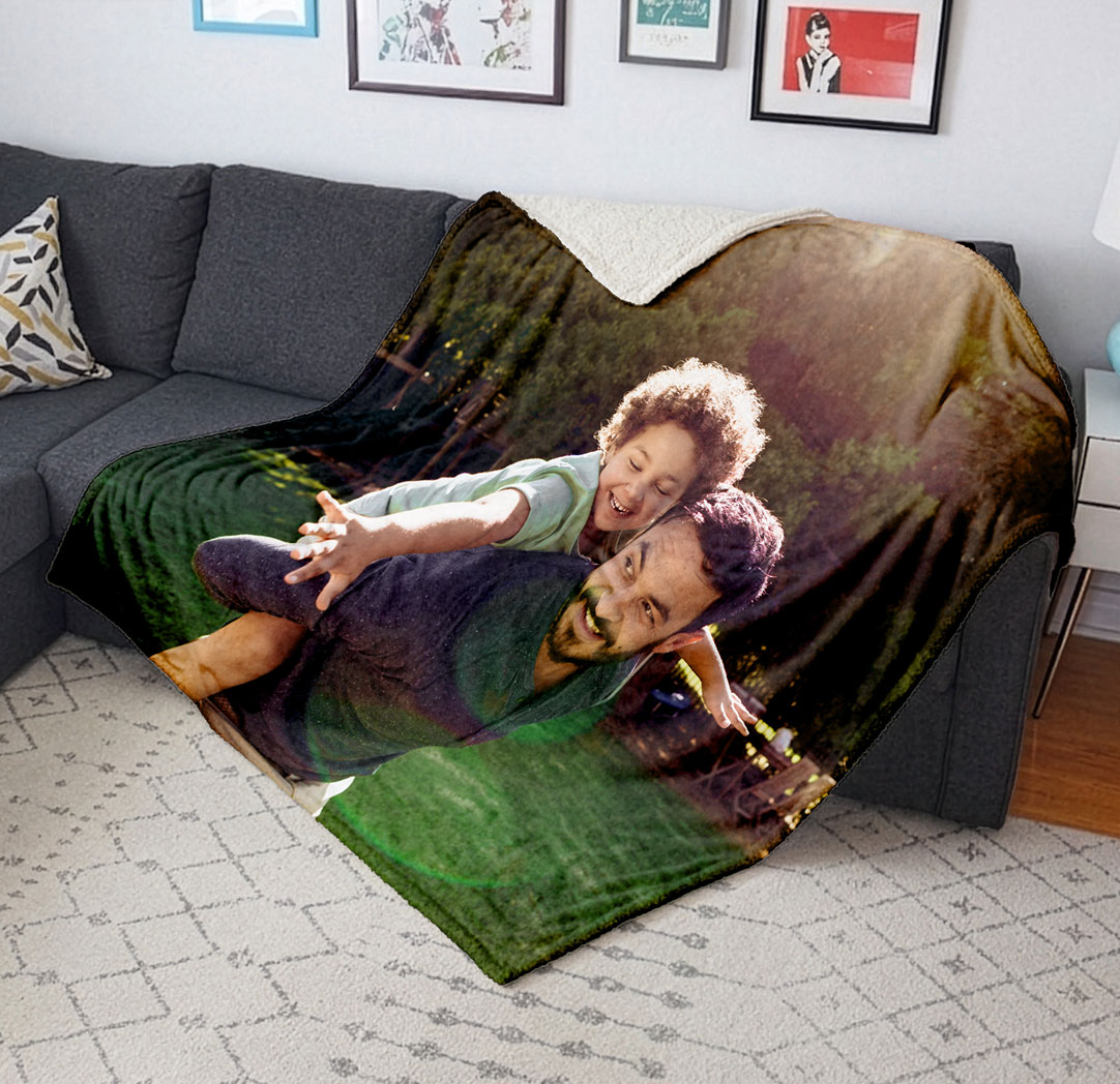 Couverture Sherpa de 50 x 60 po