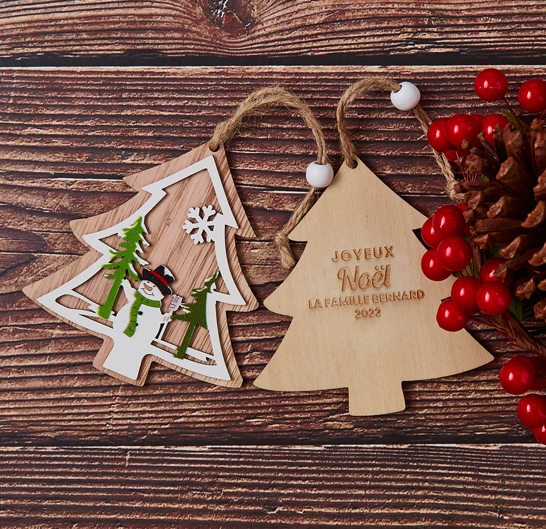 Décoration personnalisée en bois - Arbre
