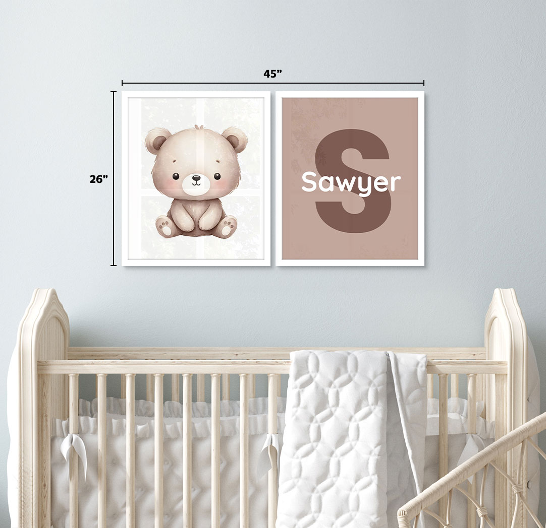 Set of 2 - Themed 16x20 White Frames