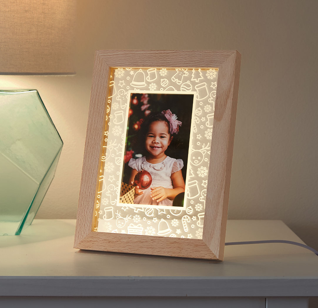 Christmas Pattern - LED Frame