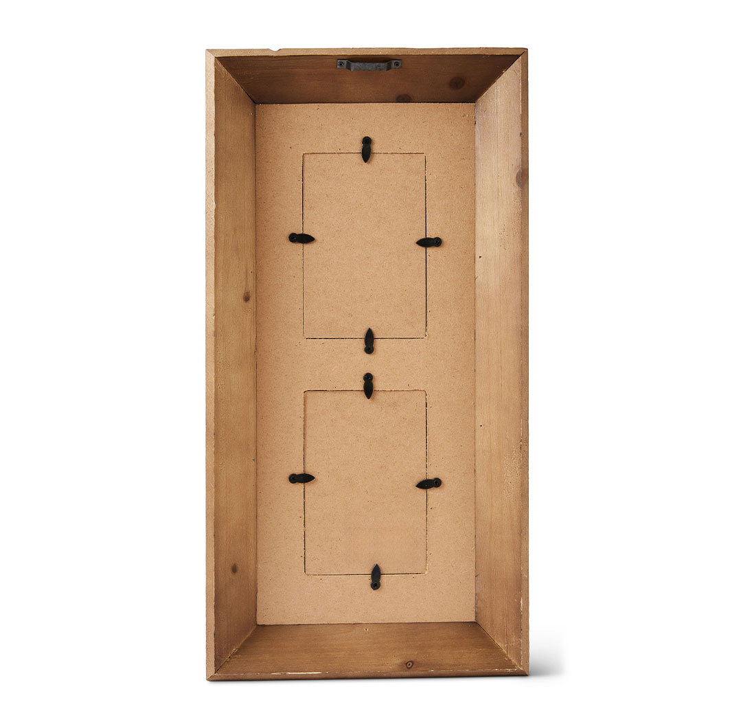 Cadre vertical en bois 4 x 6 po (2)