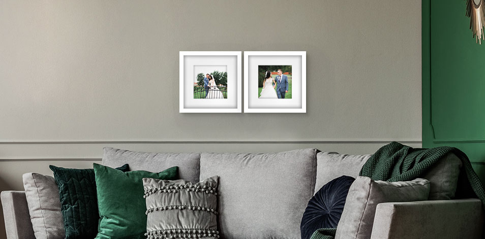 8x8 White - Set of 2