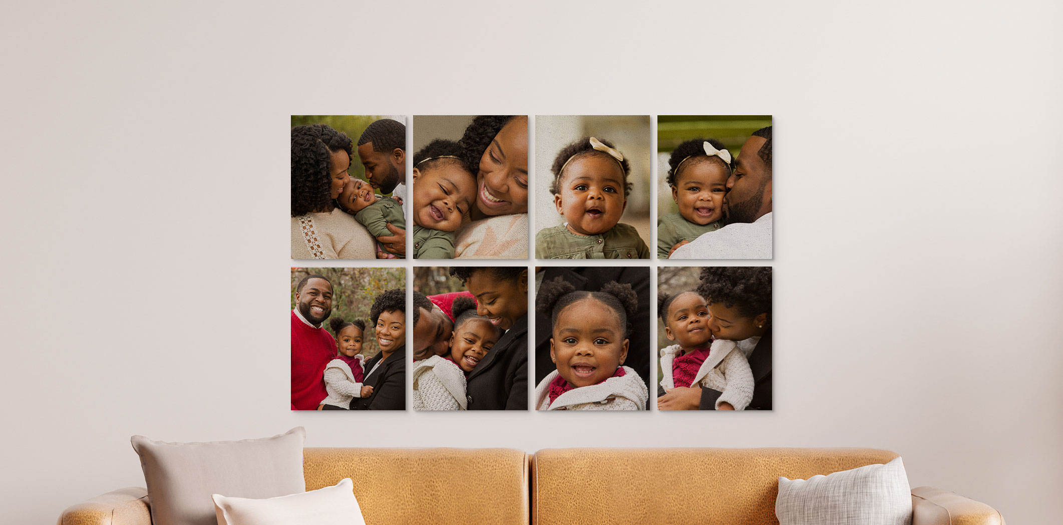  8x10 Premium Canvas - Set of 8