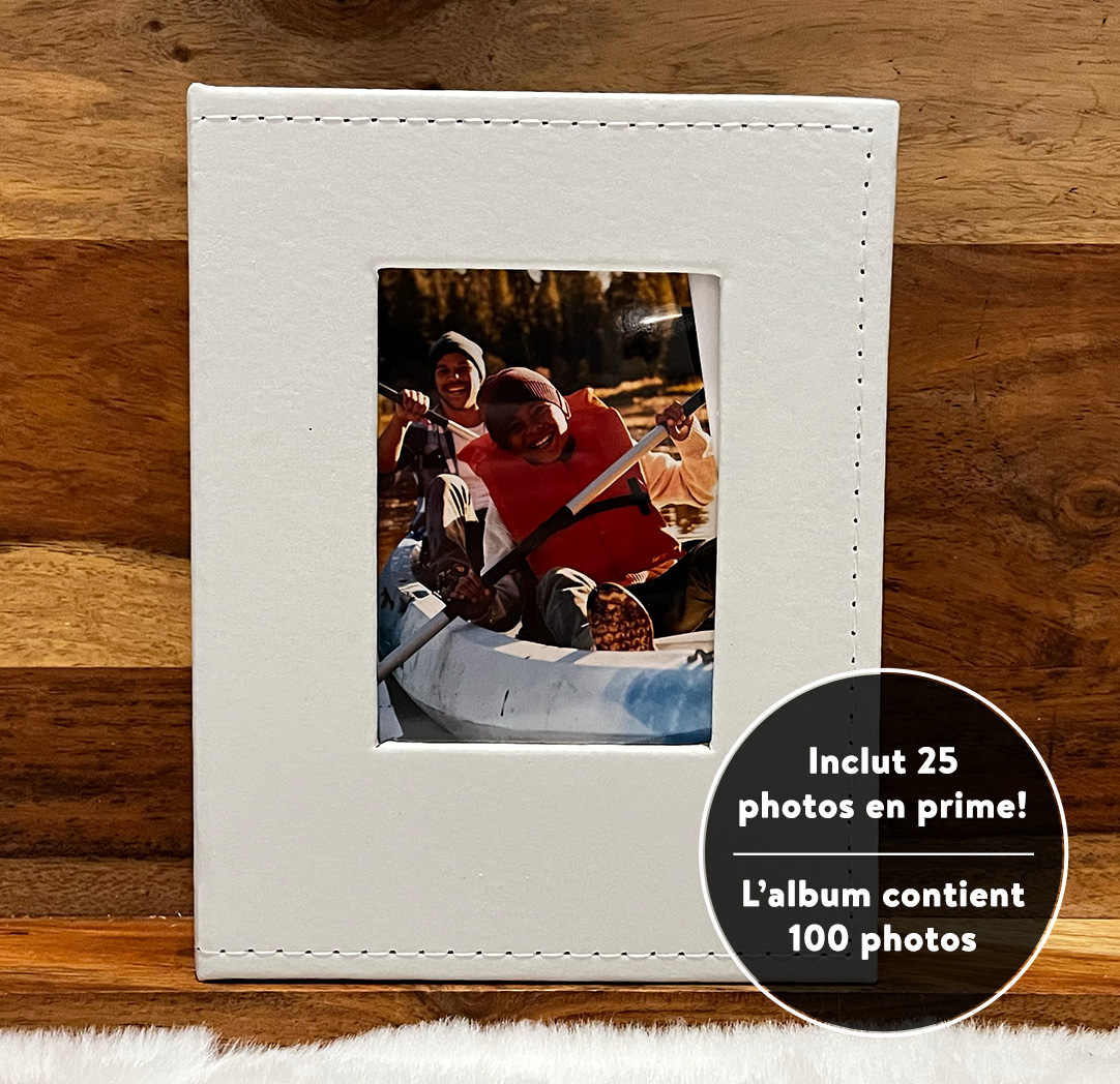 Album photo - 4 x 6 po blanc