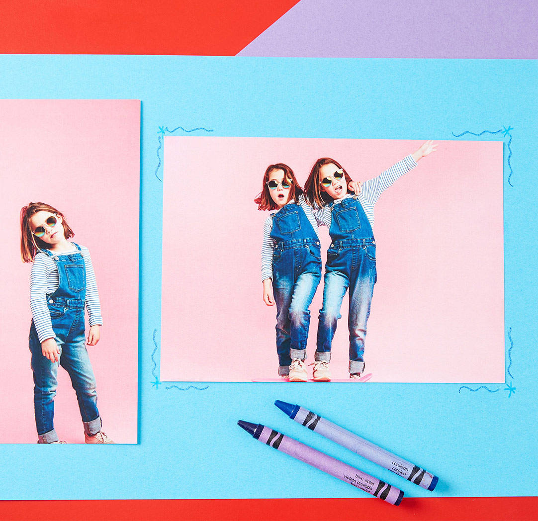 Impressions économiques de 5 x 7 po