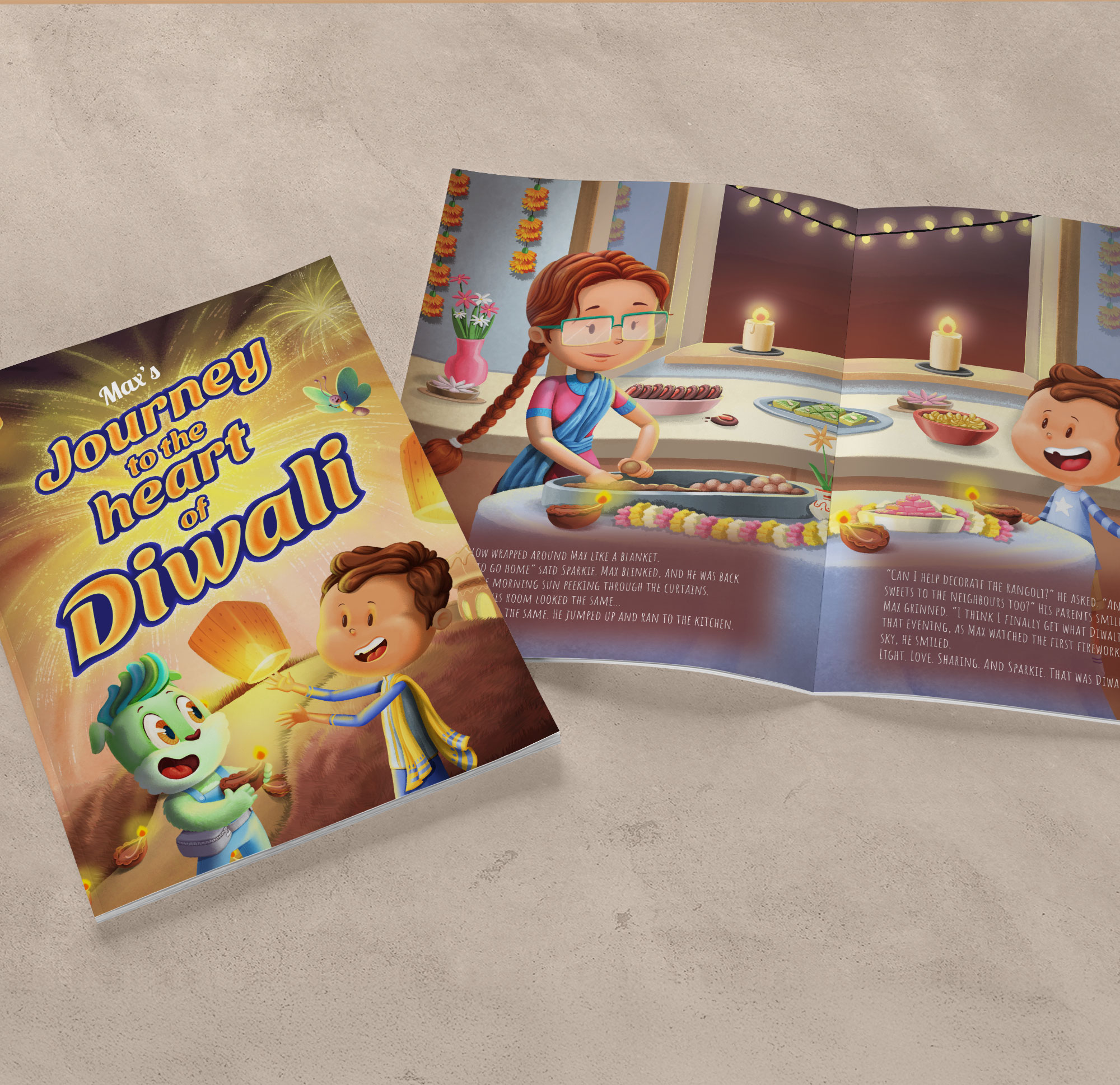 8.5x11 Sparks World Soft Cover Storybook