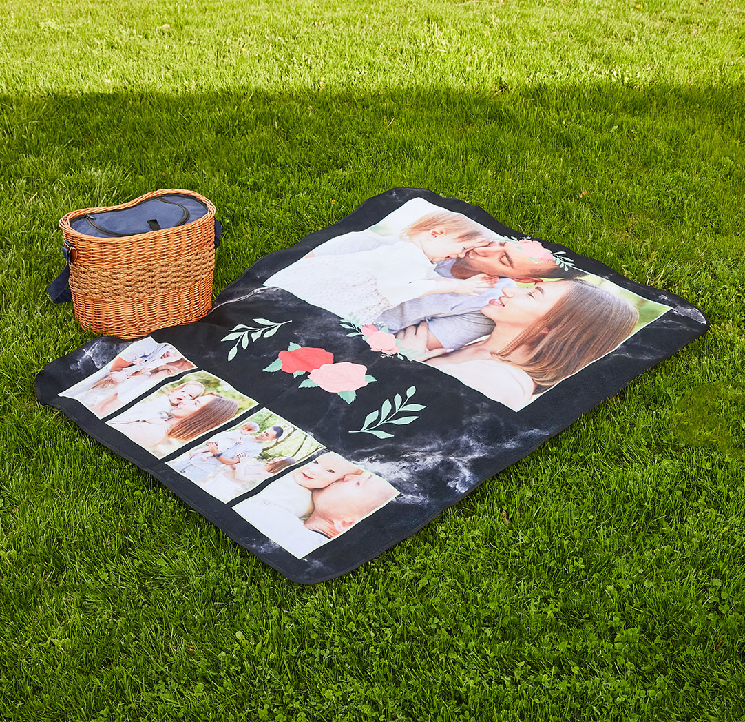 Couverture de pique-nique de 50 x 60 pouces