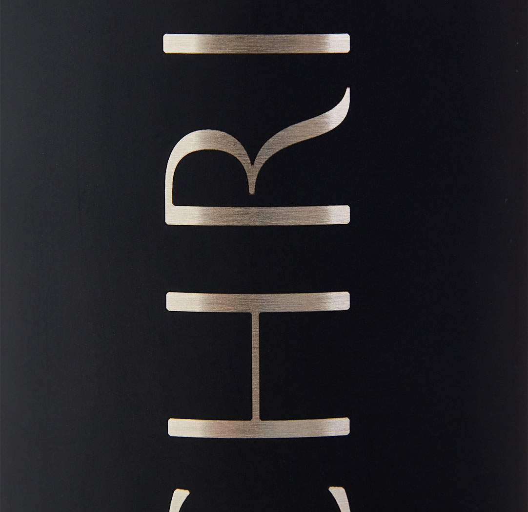 1L Black Personalized Water Bottle