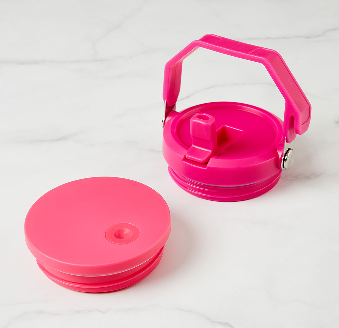 40oz. Bright Pink Personalized Travel Tumbler