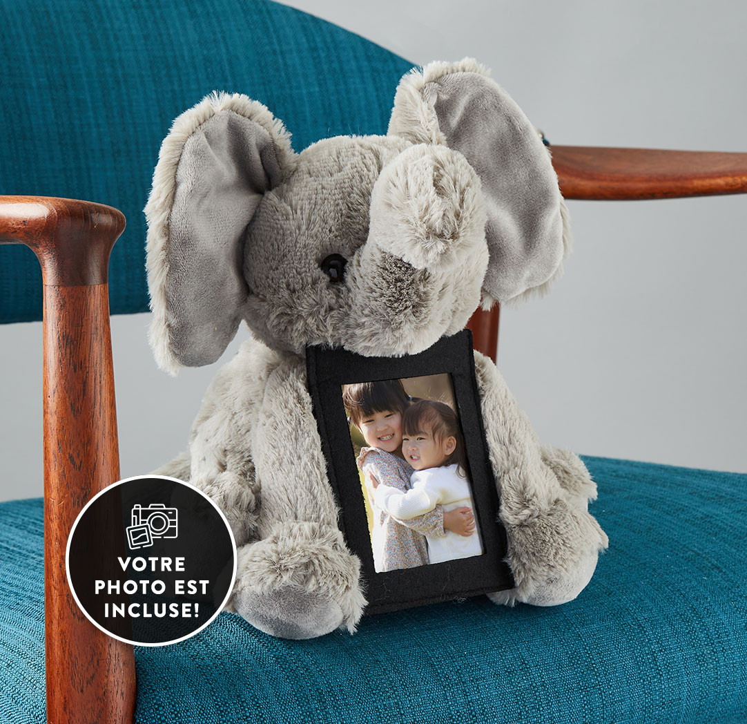 Éléphant en peluche