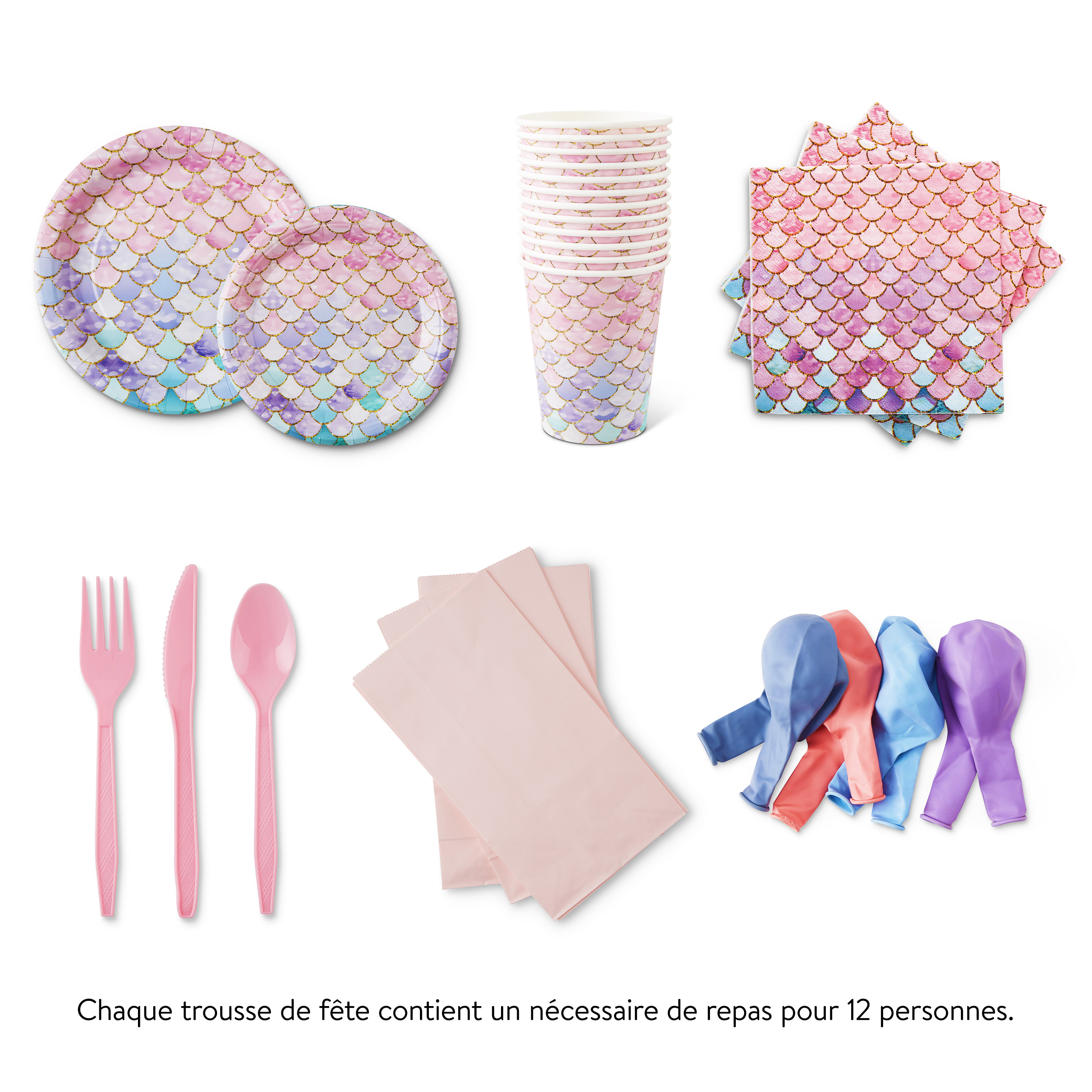 Sirène - Trousse de fête