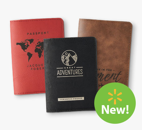 Personalized Leather Passport Holders