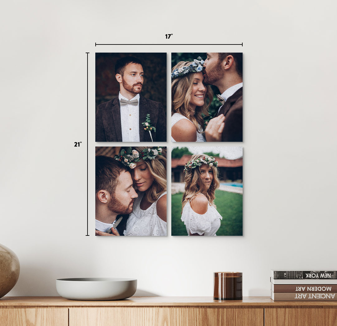 8x10 Value Canvas - Set of 4