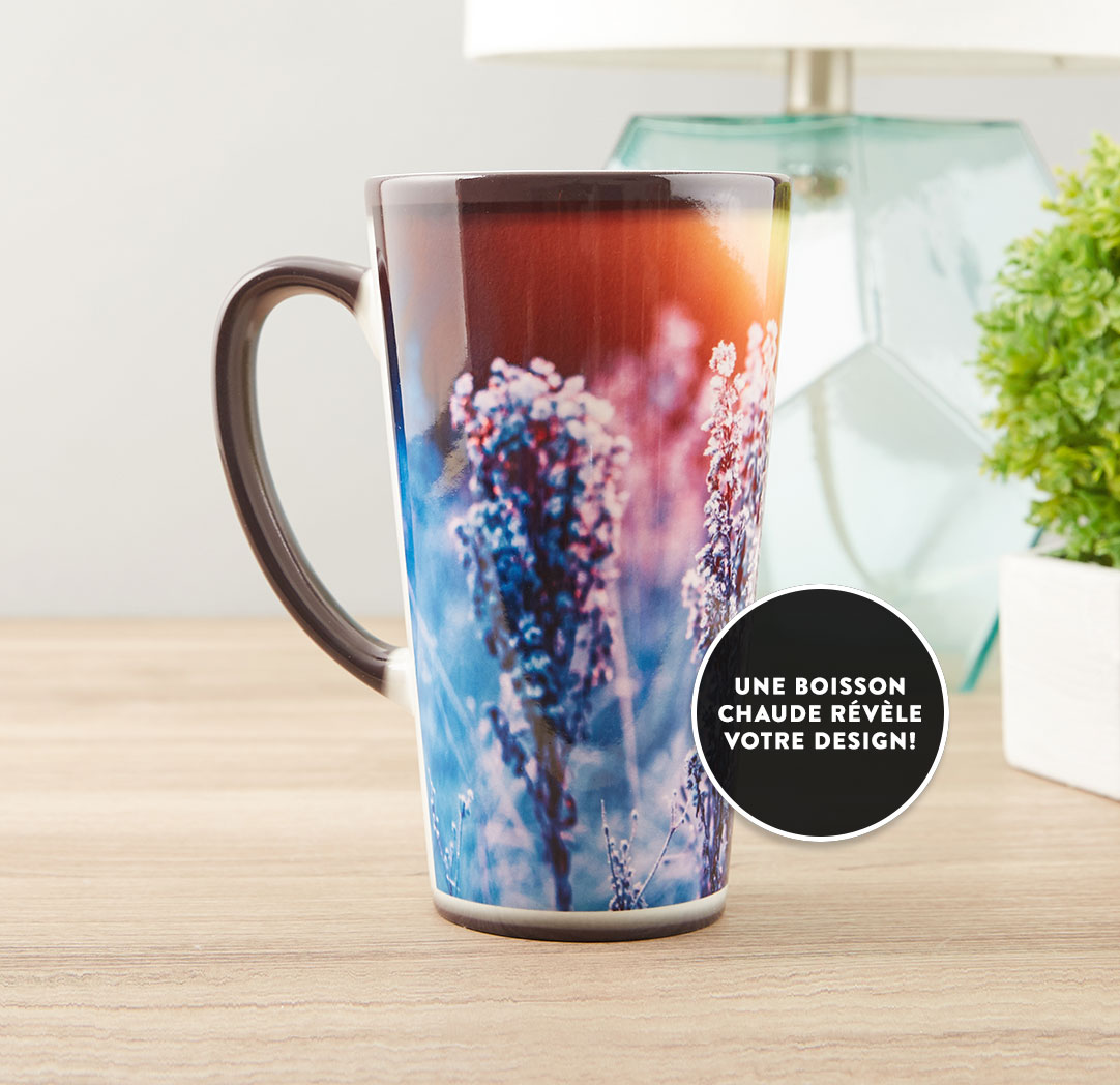 Tasse à café au lait magique de 17 oz 