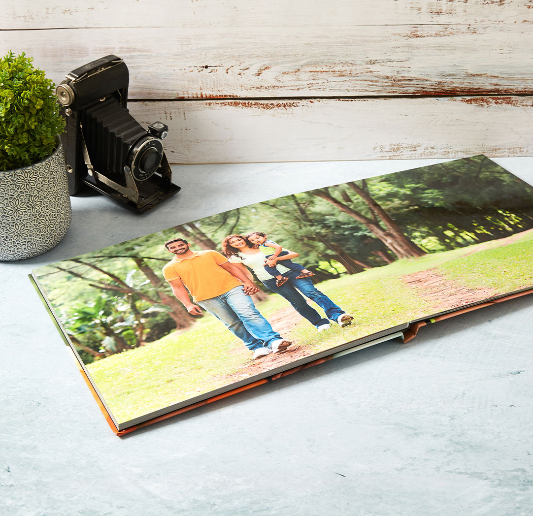 Album photo à plat de 12 x 12 po