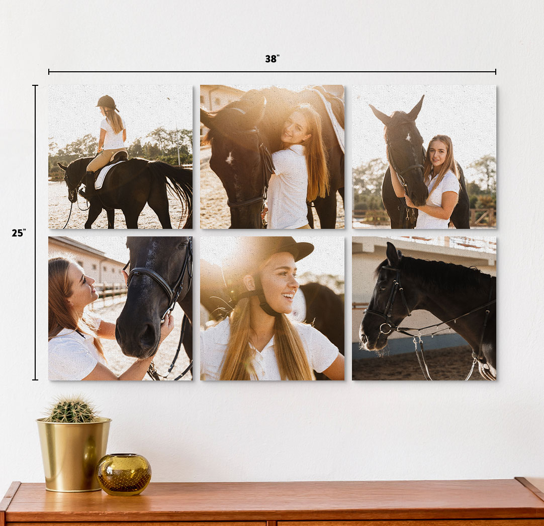 12x12 Premium Canvas - Set of 6