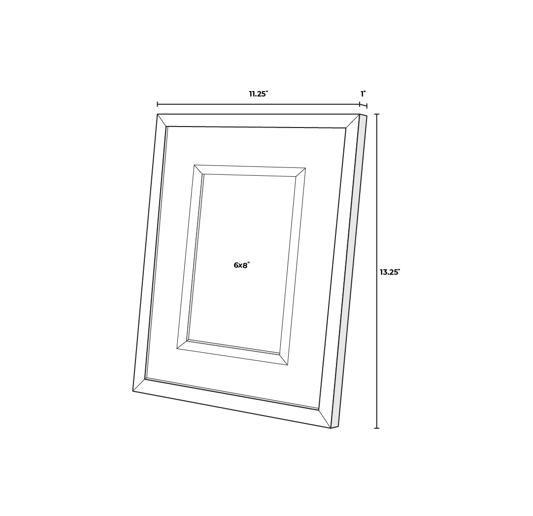 6x8 Wood Panel Frame
