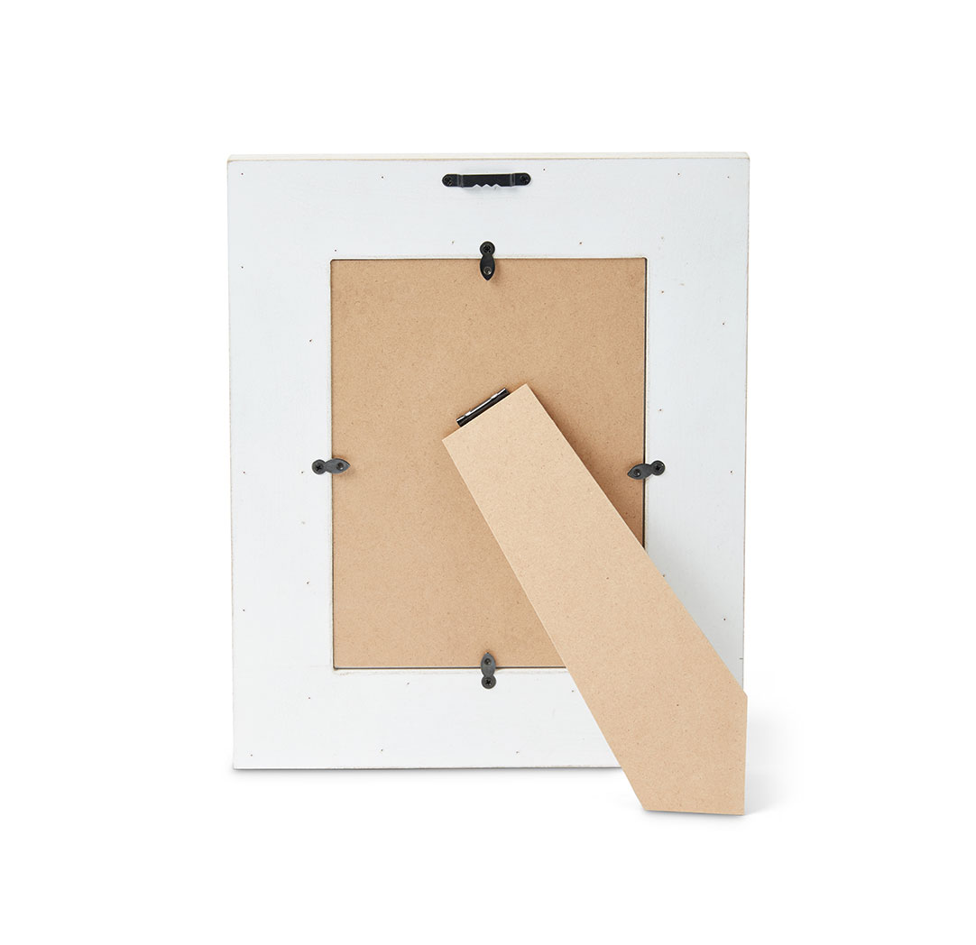 Cadre avec éléphants sculptés 6 x 8 po