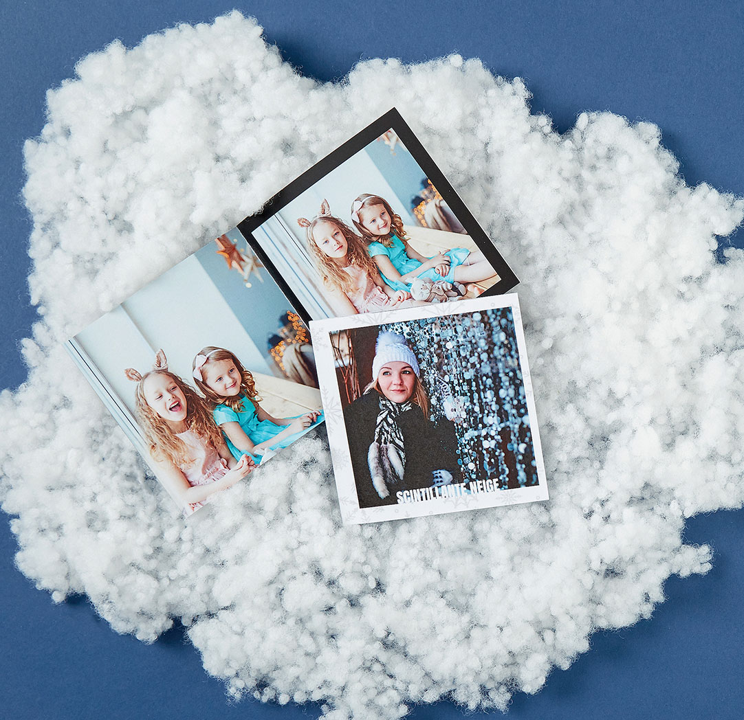 Albums photo à couverture souple personnalisée de 4 x 4 po