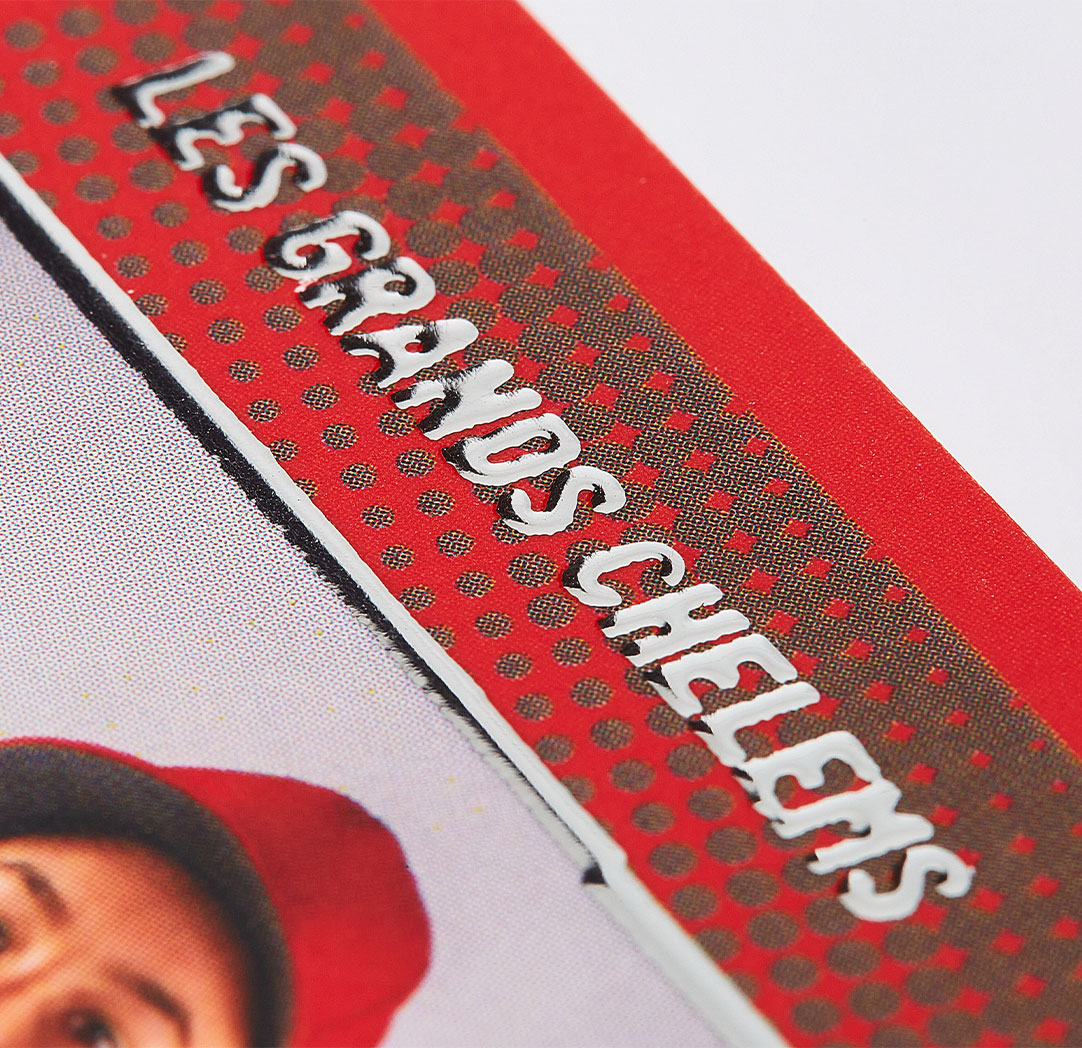 Carte à collectionner personnalisée de 2,5 x 3,5 po