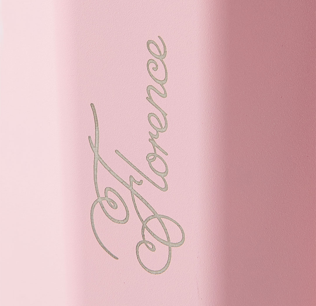 510ml Pink Personalized Coffee Tumbler