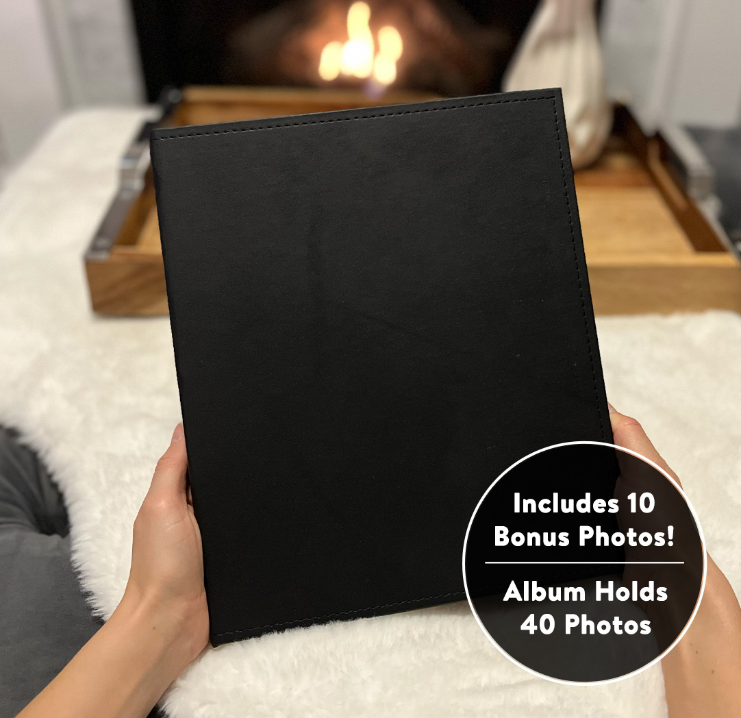 Photo Album - 8x10 Black
