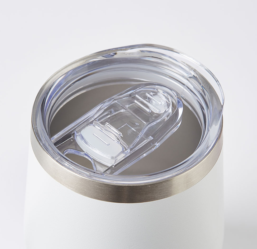 Gobelet personnalisé blanc de 12 oz