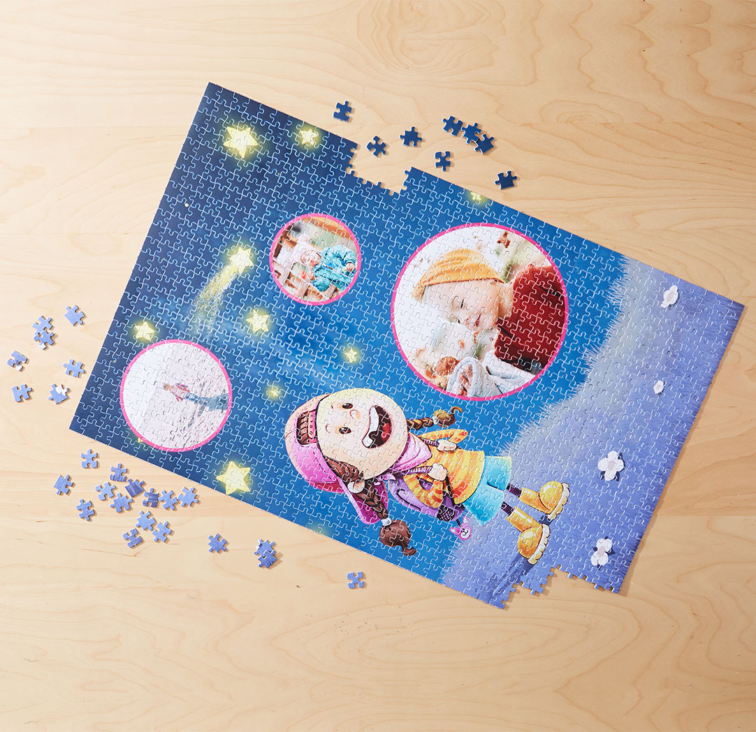 Casse-tête Monde des étincelles de 17,25 x 26,75 po (1000 pièces) 