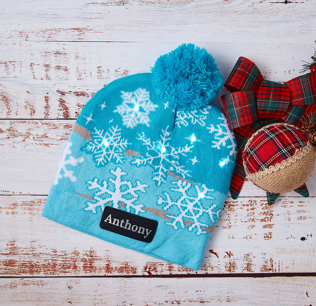 Personalized LED Touque - Snowflake