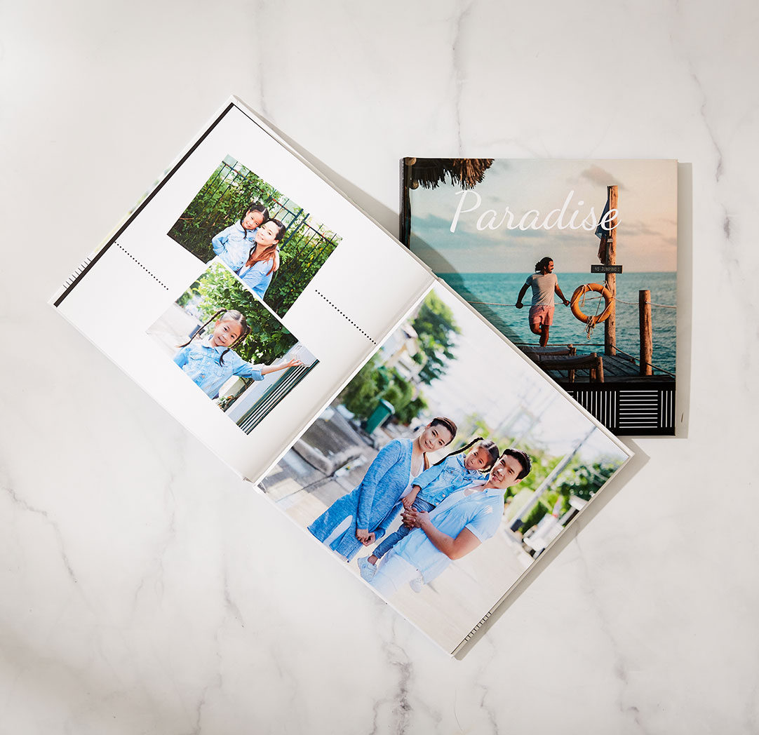 Photo Book Customizable Custom Hard Cover Photo Books - Walmart Photo Centre
