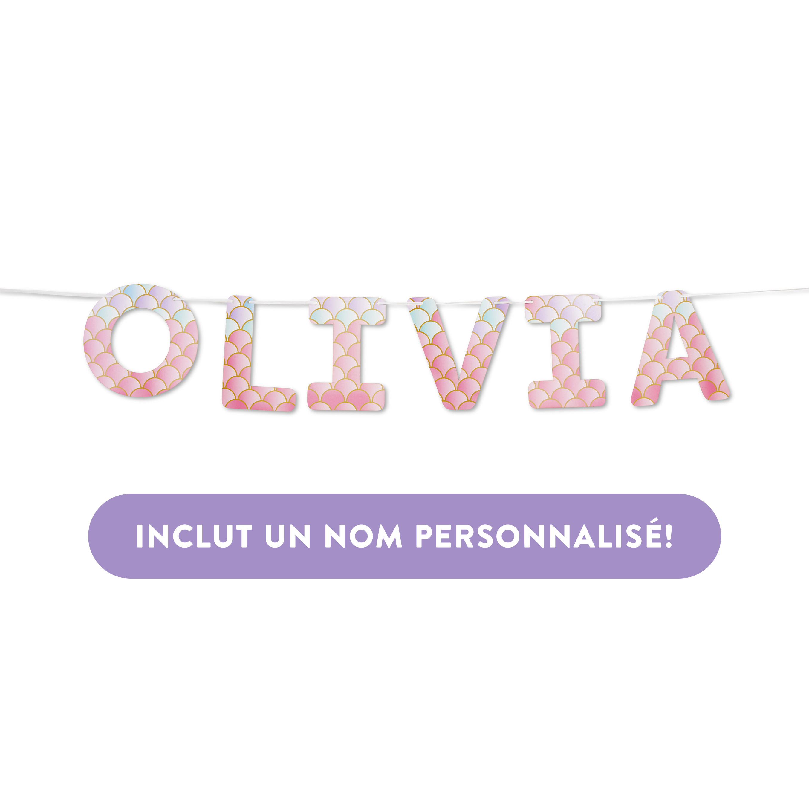 Sirène - Trousse de fête